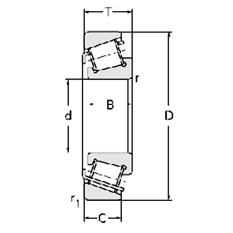  33100 Series Tapered Roller Bearings